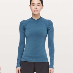 lululemon athletica Blue Long Sleeve Top